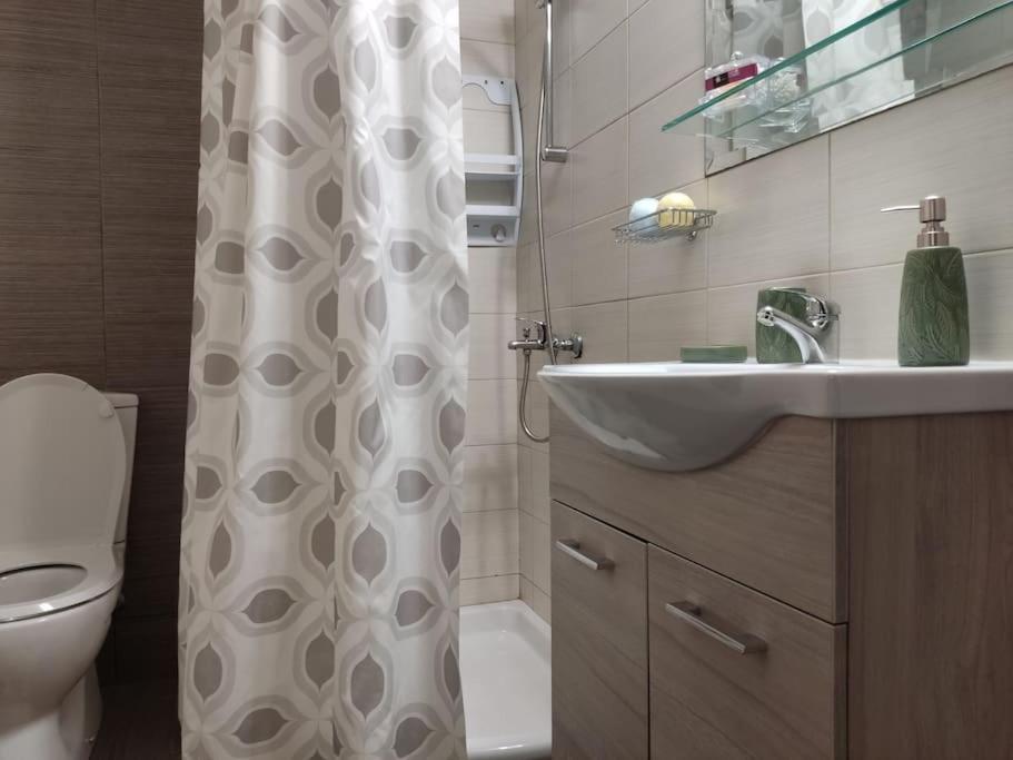 Modern Apartment Near Airport, Port & Beach Nea Alikarnassos エクステリア 写真